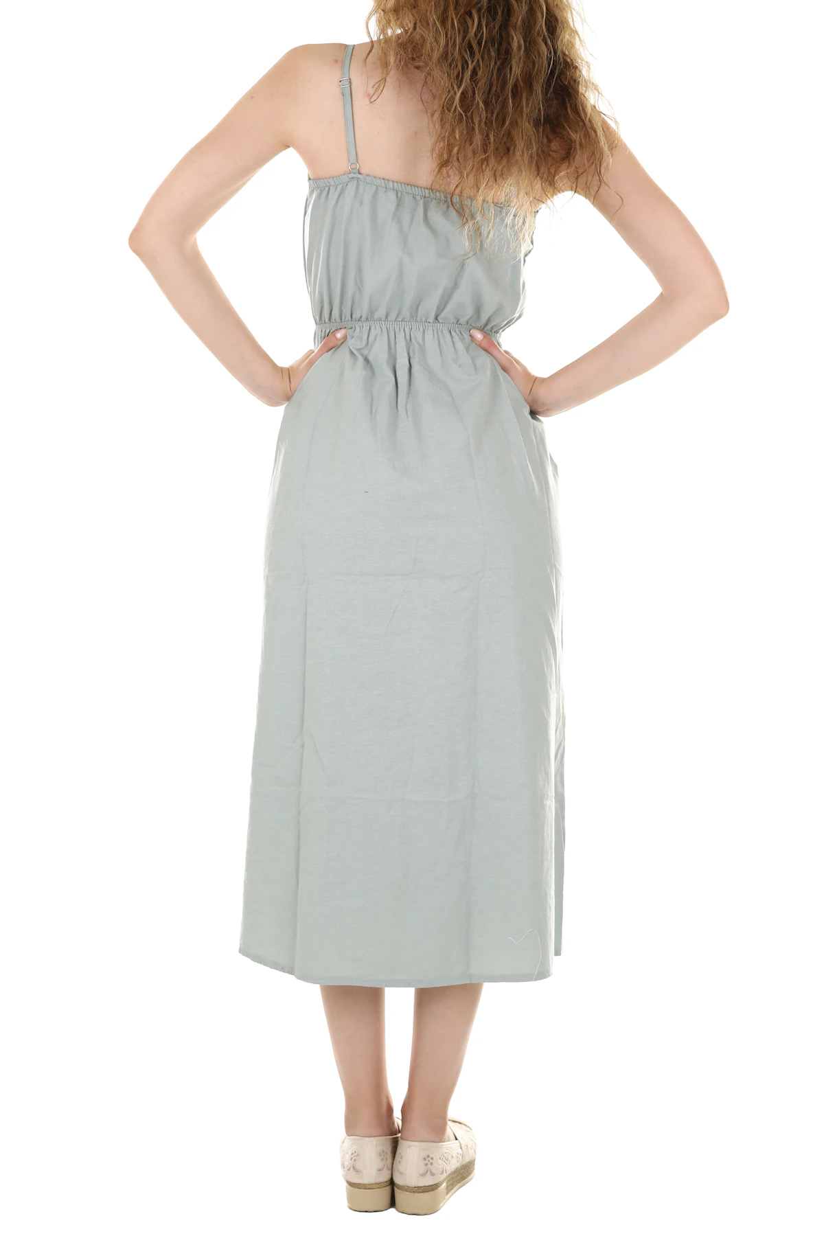 Pista Strappy Midi in sage